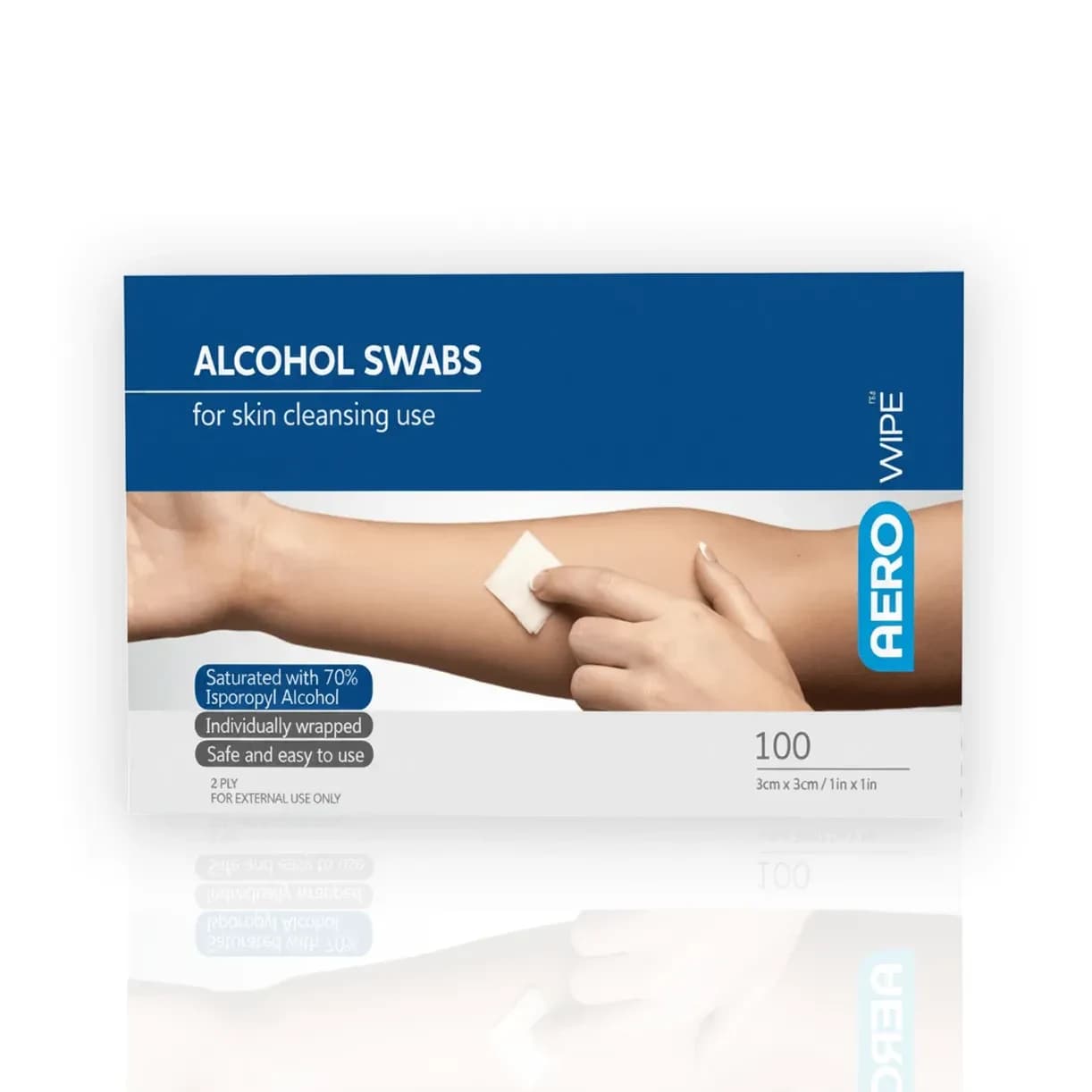 AEROWIPE 70% Isopropyl Alcohol Swab